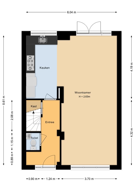 mediumsize floorplan